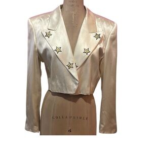 Vintage Escada silk nautical jacket